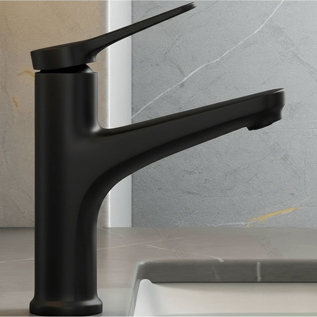 AeroFlex Modern Pull-Out Bathroom Faucet With Flexible Copper Body