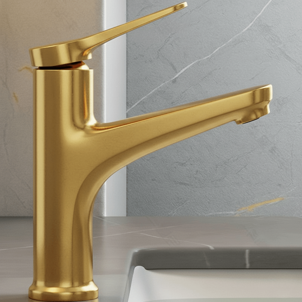 AeroFlex Modern Pull-Out Bathroom Faucet With Flexible Copper Body