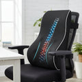 ReliefEase Ergonomic Memory Foam Lumbar Cushion For Back Relief