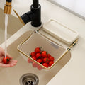 FoldAway Foldable Sink Strainer for a Tidy Kitchen