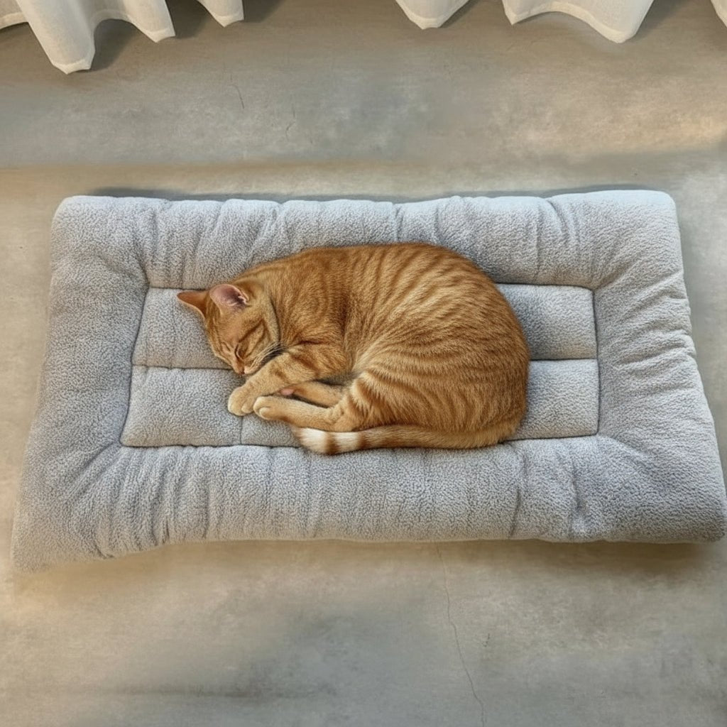CloudNest Fluffy Dog Bed For Soothing Relaxation And Cozy Sleep