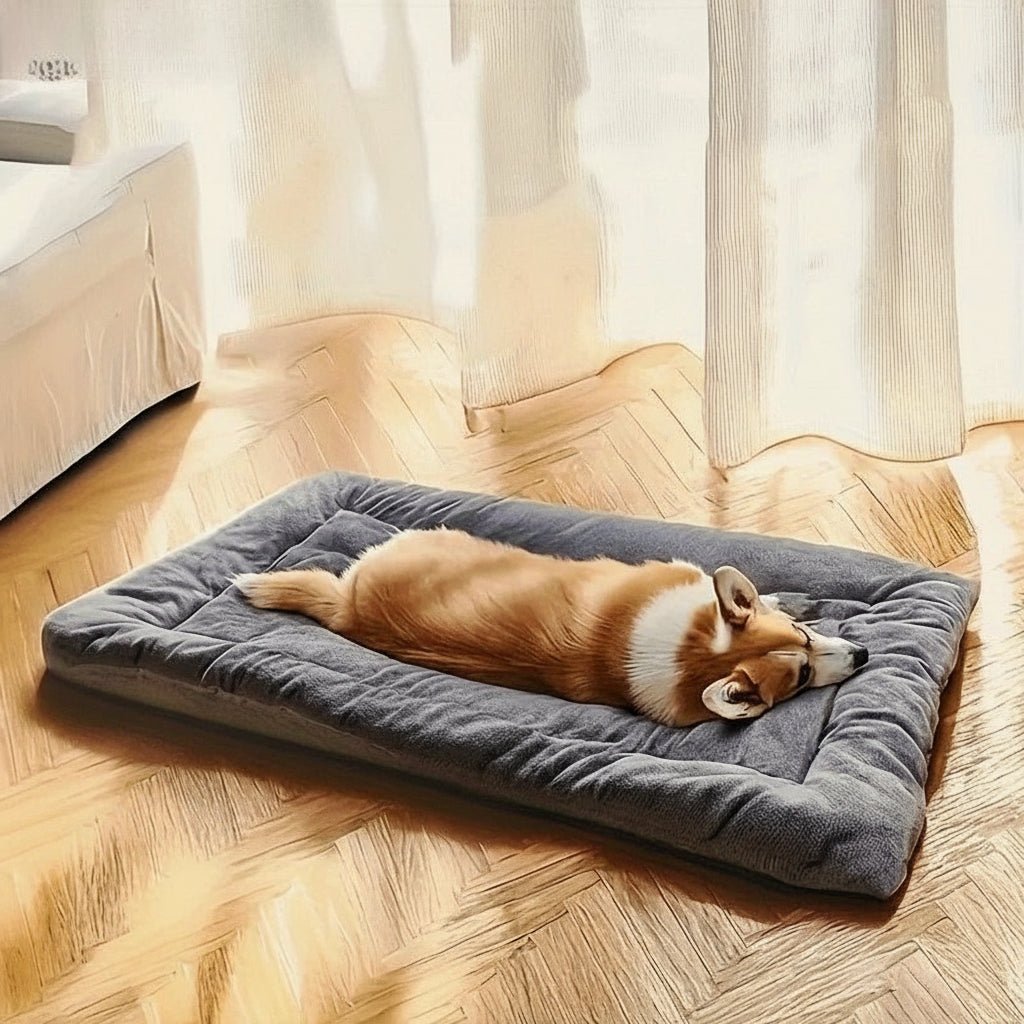 CloudNest Fluffy Dog Bed For Soothing Relaxation And Cozy Sleep