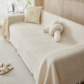 Housse de canapé en coton lavable - protecteur de mobilier respirant conçu pour le confort quotidien, la protection contre les taches et un entretien facile