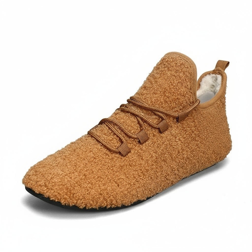 CozyStride Lightweight Cotton Slippers With Laces For Indoor And Outdoor Use