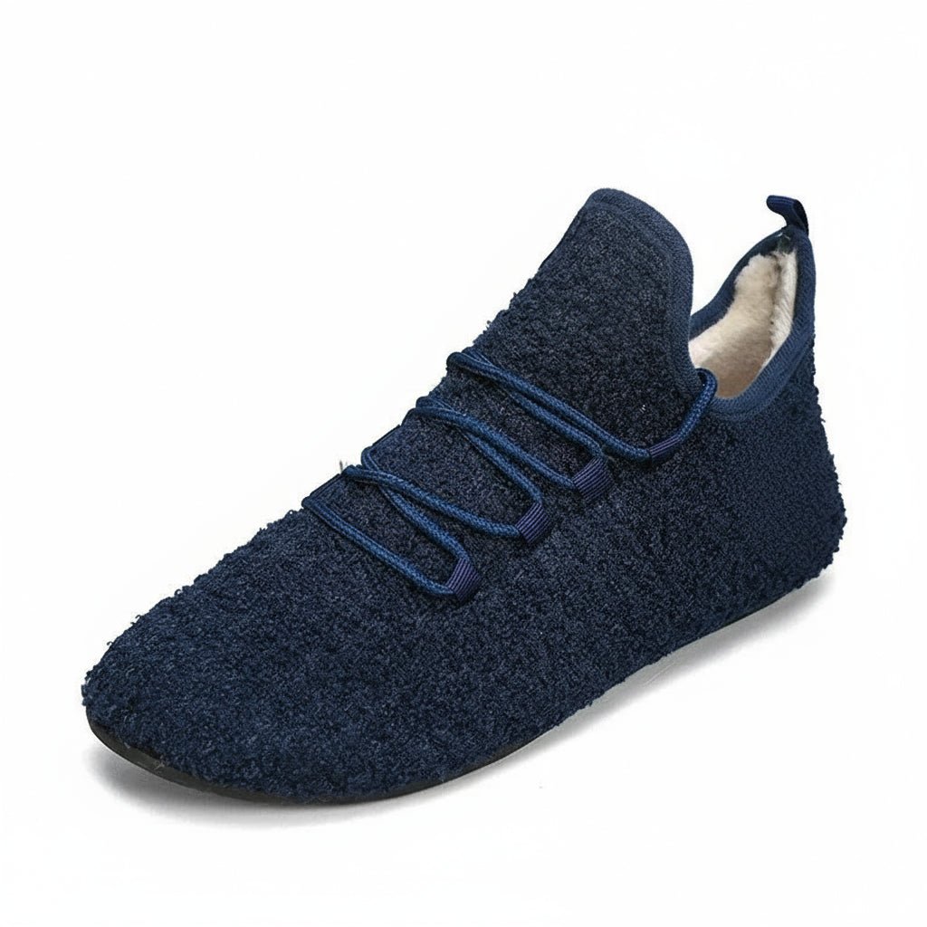 CozyStride Lightweight Cotton Slippers With Laces For Indoor And Outdoor Use