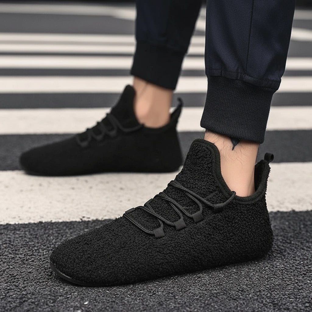 CozyStride Lightweight Cotton Slippers With Laces For Indoor And Outdoor Use