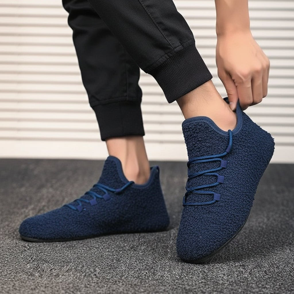 CozyStride Lightweight Cotton Slippers With Laces For Indoor And Outdoor Use