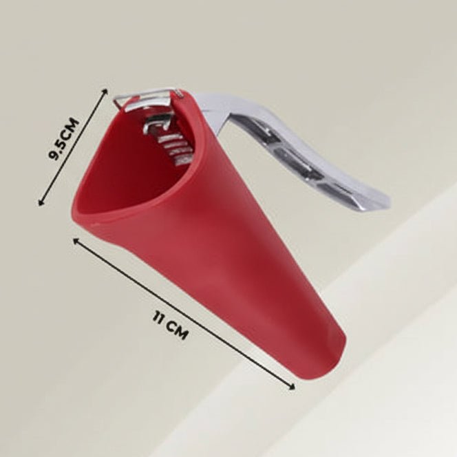 NovaGrip snadno ovladatelný louskáček ořechů s ergonomickou pákou a designem z hliníkové slitiny