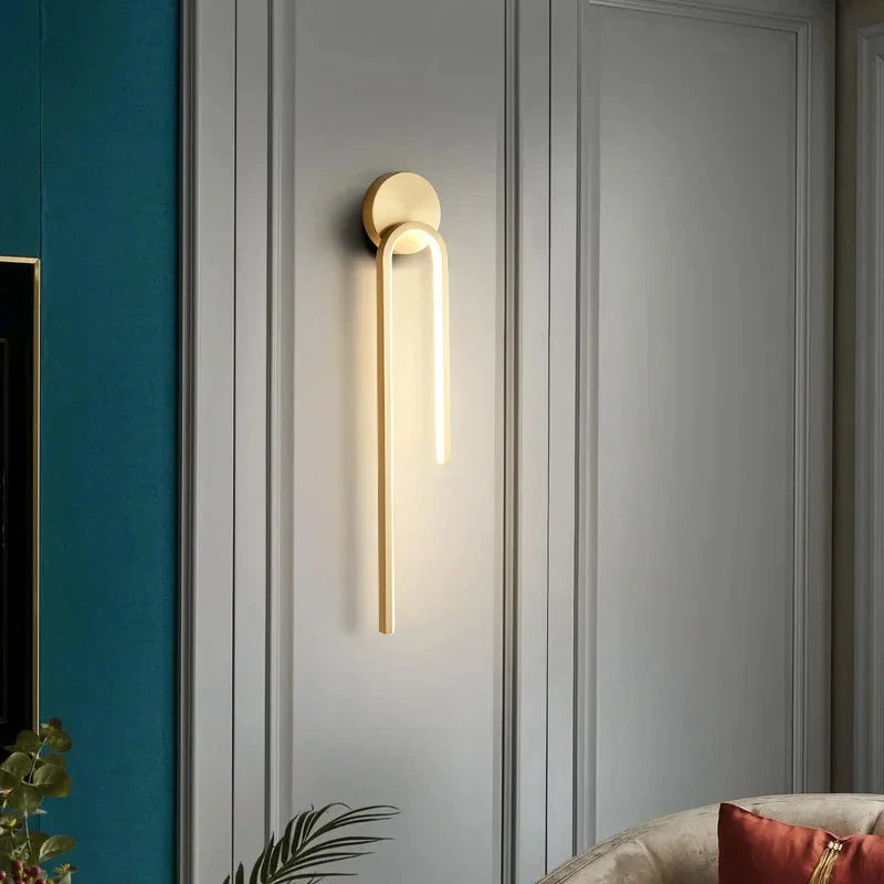 Aurelo Luxe LED Wandleuchte für moderne Wohnräume
