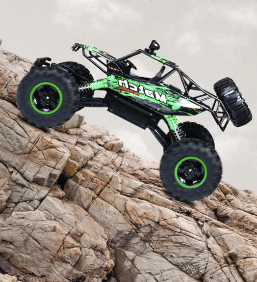 Zdalnie sterowany monster truck 4x4 Rock Crawler do zabawy na zewnątrz