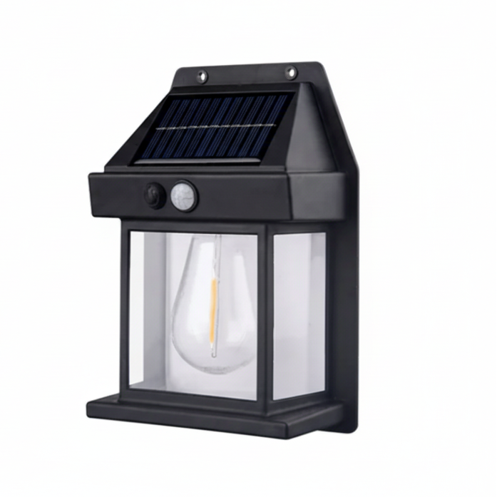 Solar Powered Garden Spotlight With Motion Sensor Waterproof And Easy To Install