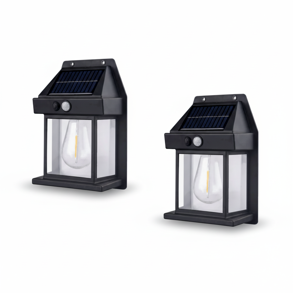 Solar Powered Garden Spotlight With Motion Sensor Waterproof And Easy To Install