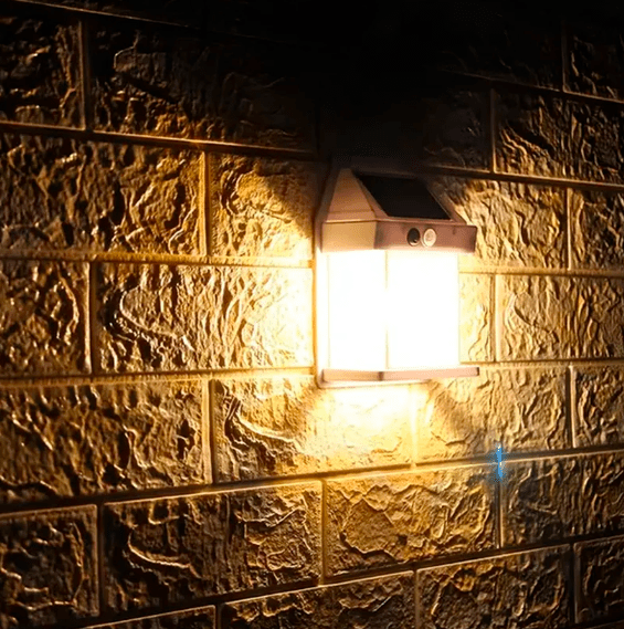 Solar Powered Garden Spotlight With Motion Sensor Waterproof And Easy To Install