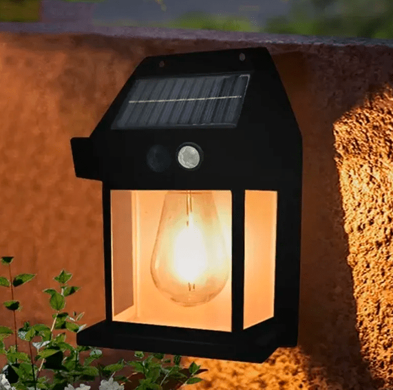 Solar Powered Garden Spotlight With Motion Sensor Waterproof And Easy To Install