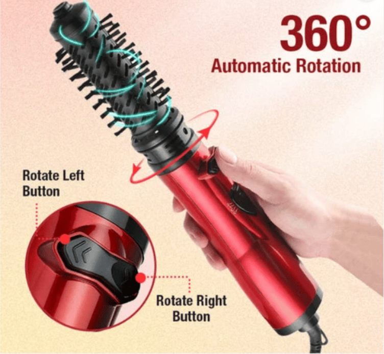 Three-In-One Hot Air Brush For Quick Professional Styling