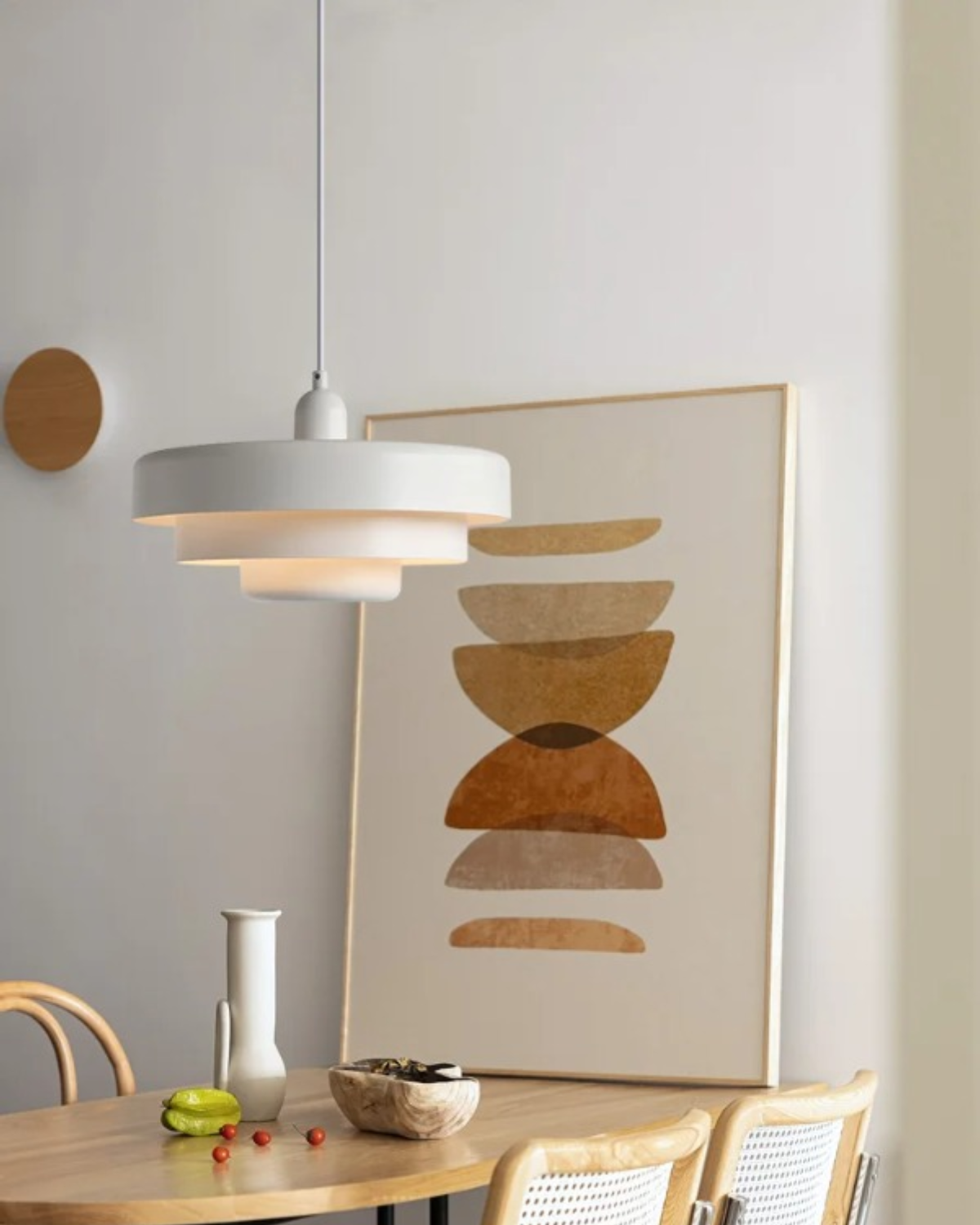 Marinelle Retro Orange Pendant Light With Bold Modern Twist