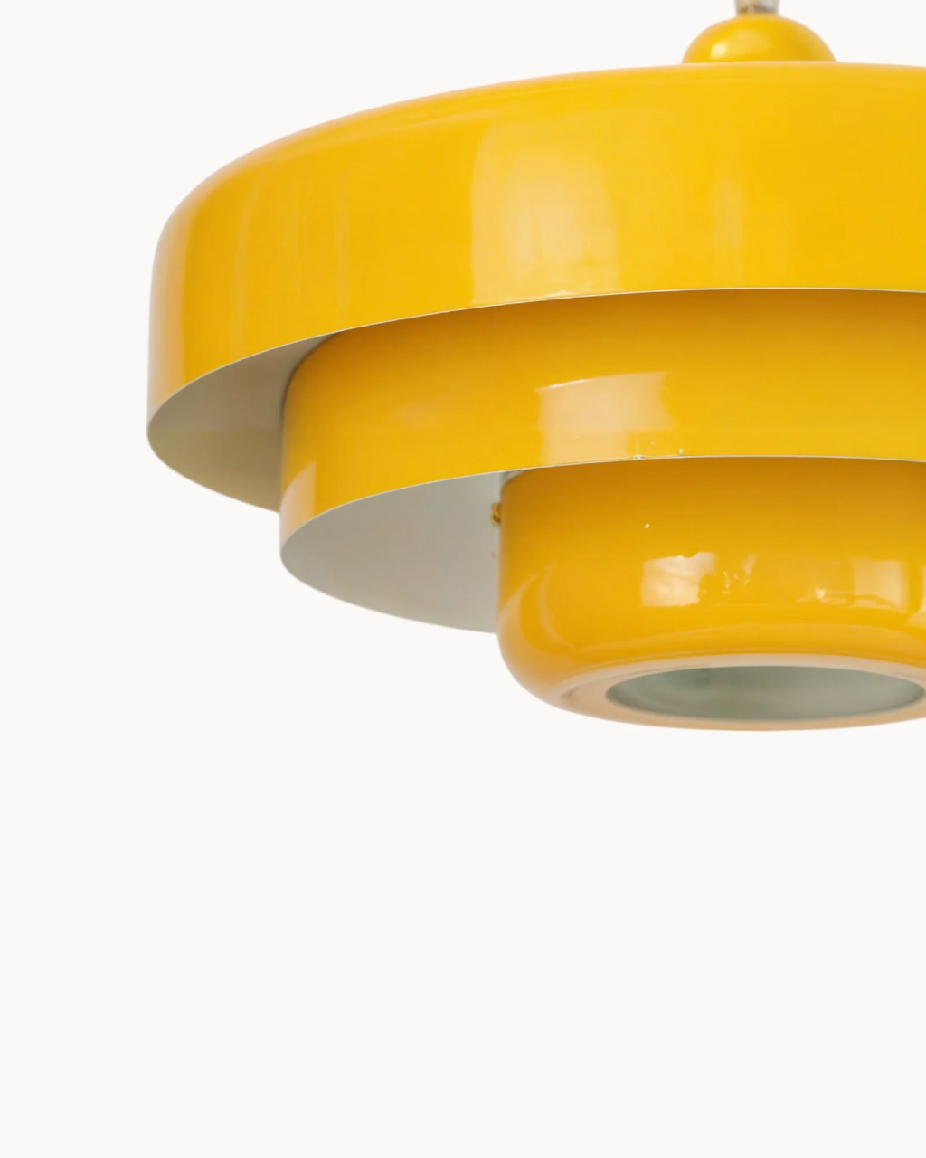 Marinelle Retro Orange Pendant Light With Bold Modern Twist