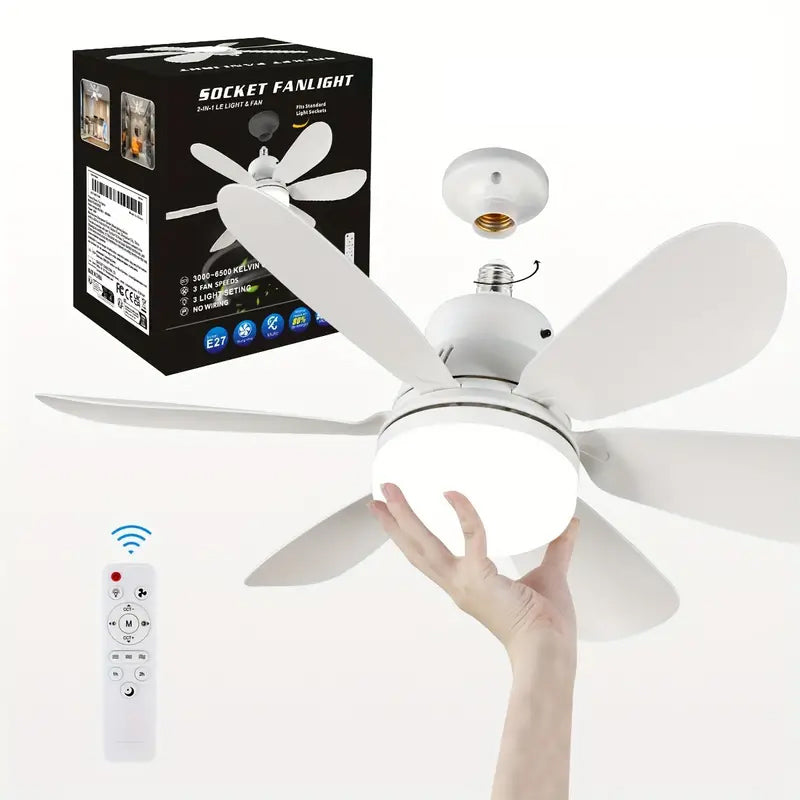 Lumera Ceiling Fan Lamp