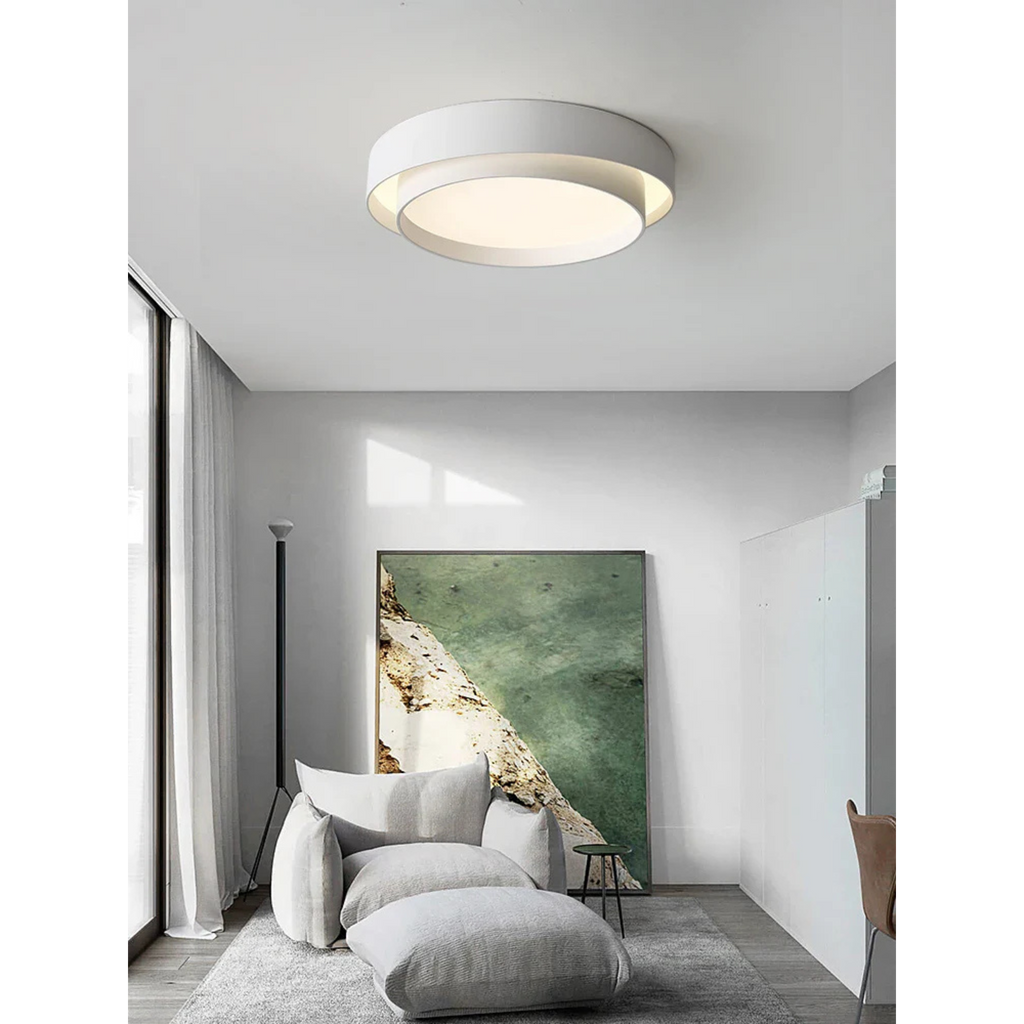 NovaLume LED Flush Mount Ceiling Light for Contemporary Interiors
