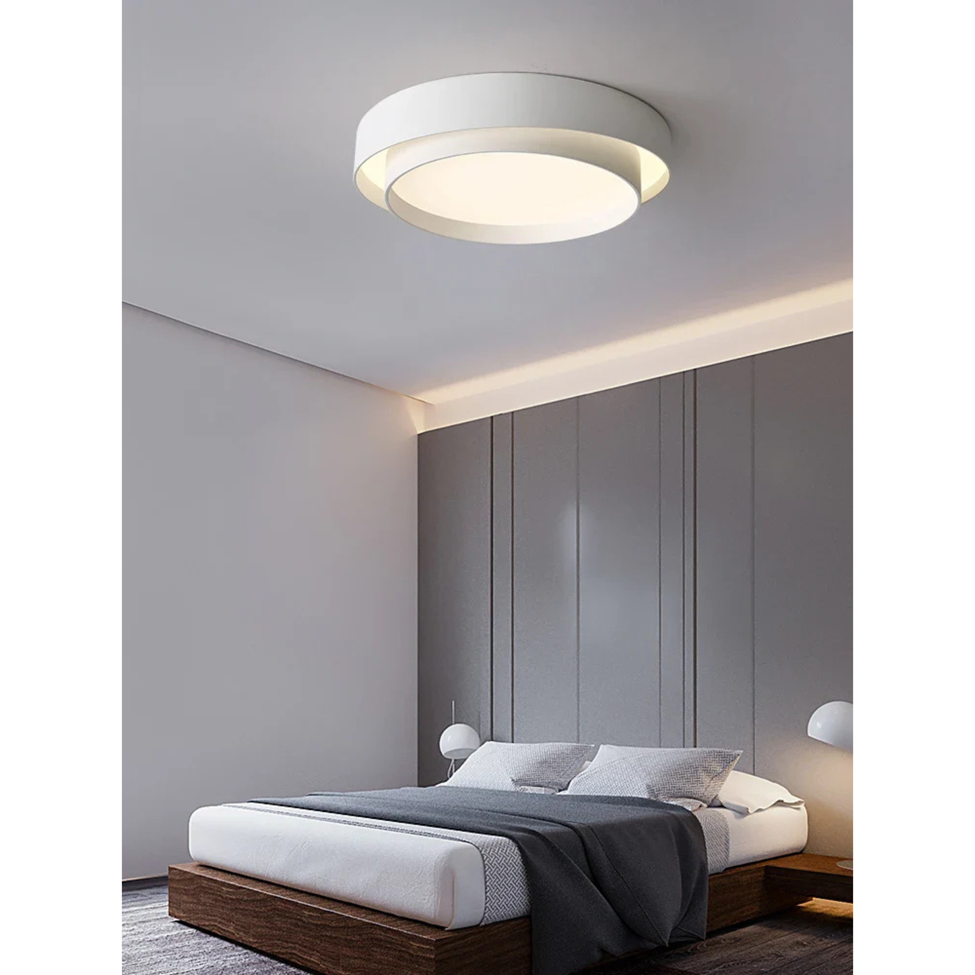 NovaLume LED Flush Mount Ceiling Light for Contemporary Interiors