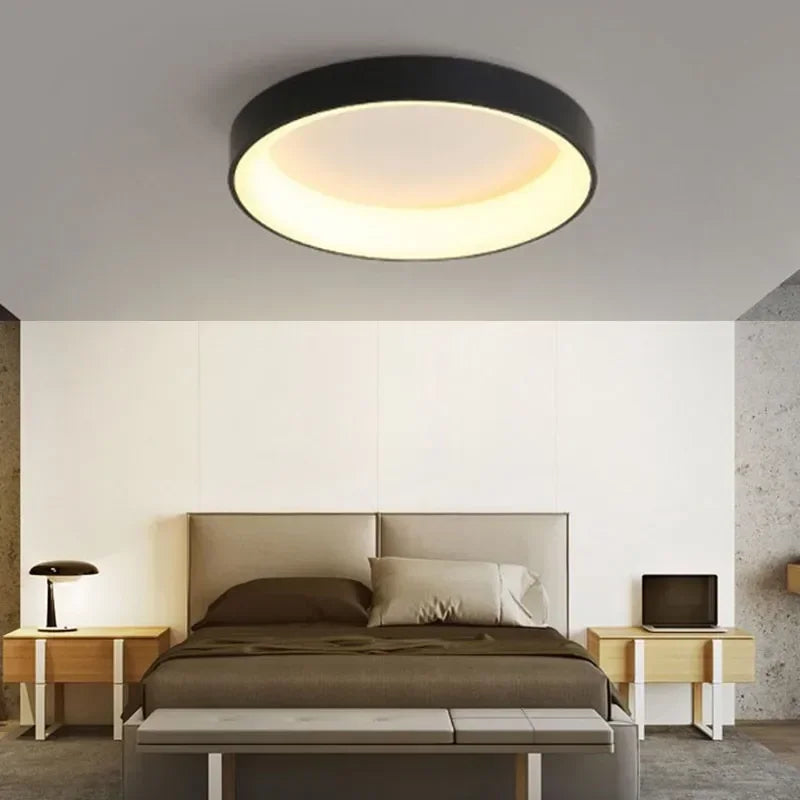 LumaHalo Nordic kulaté LED stropní svítidlo pro moderní domovy