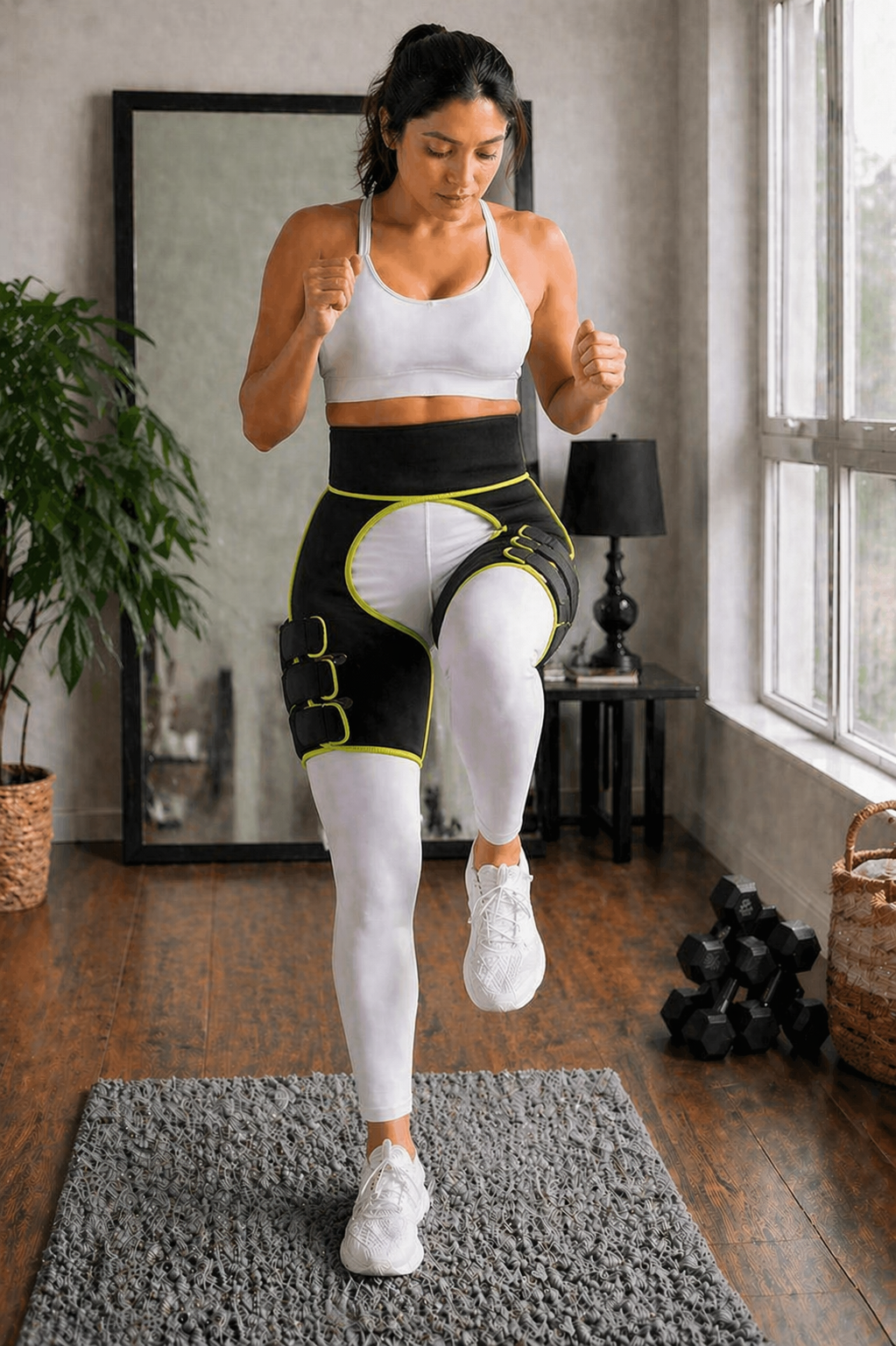 Adjustable Hips And Thighs Support Band For Fitness Training
