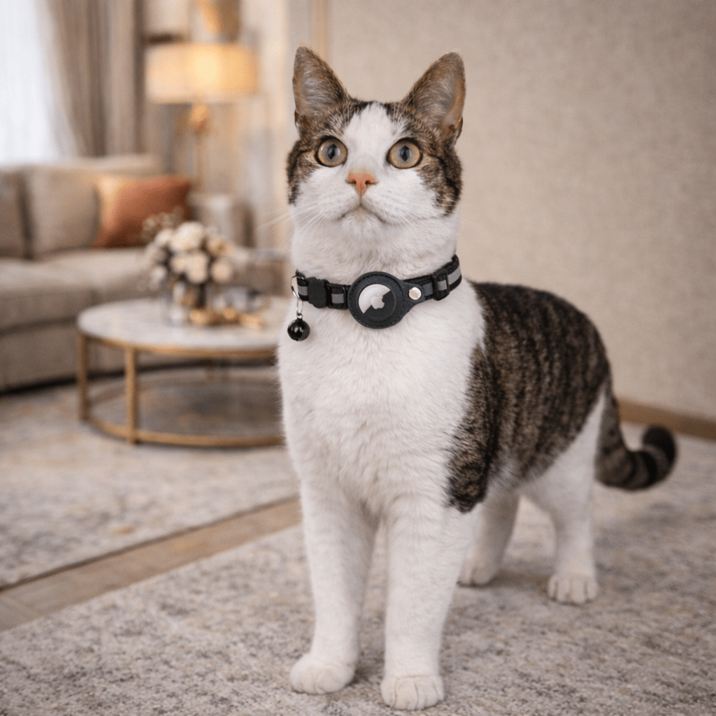 WhiskGuard GPS Tracker Collar for Cat Safety and Visibility