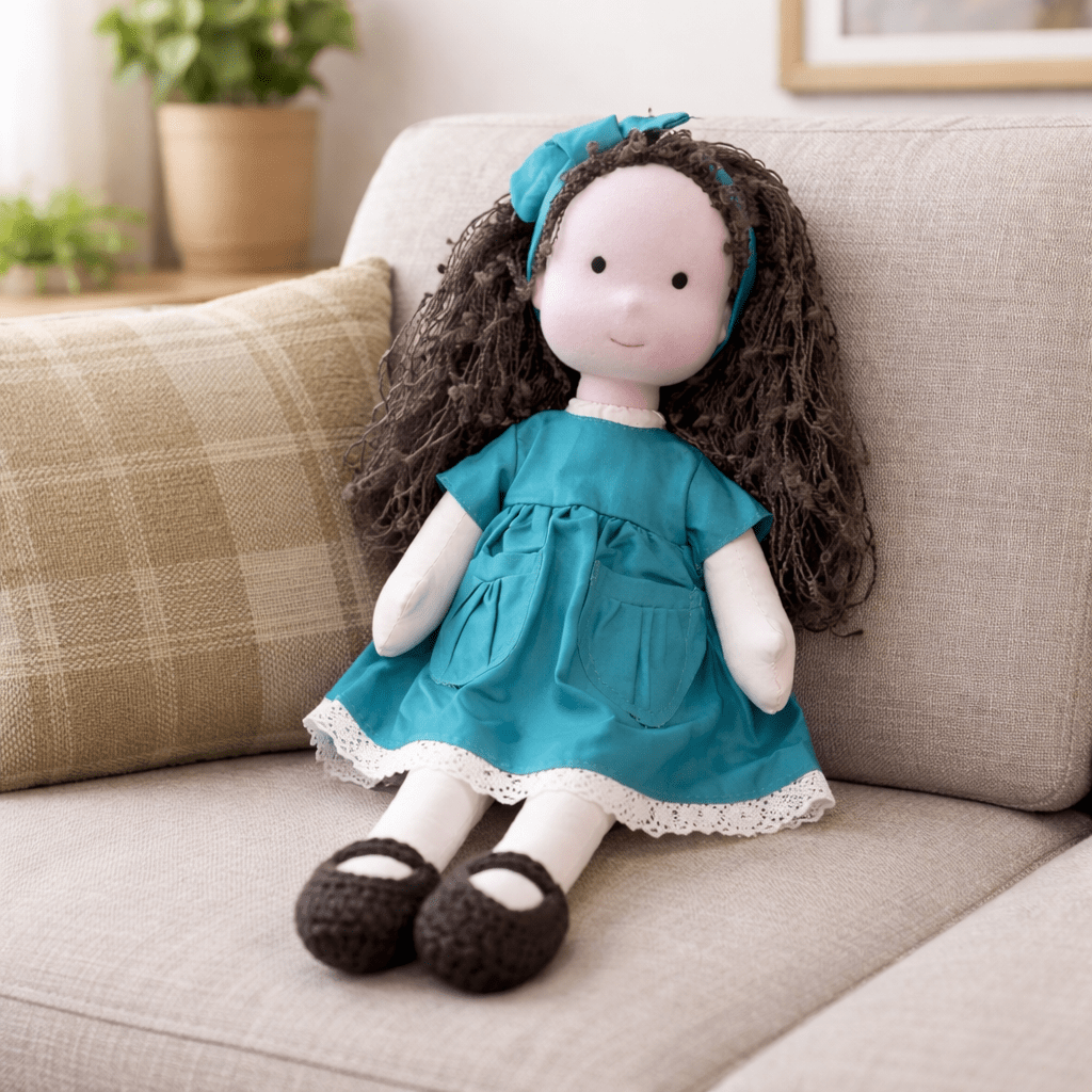 Aira Handmade Waldorf Doll Made Of Cotton For Creative Play