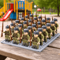 Epoch Blocks 21-Piece Figure Building Block Set For Kids And Collectors