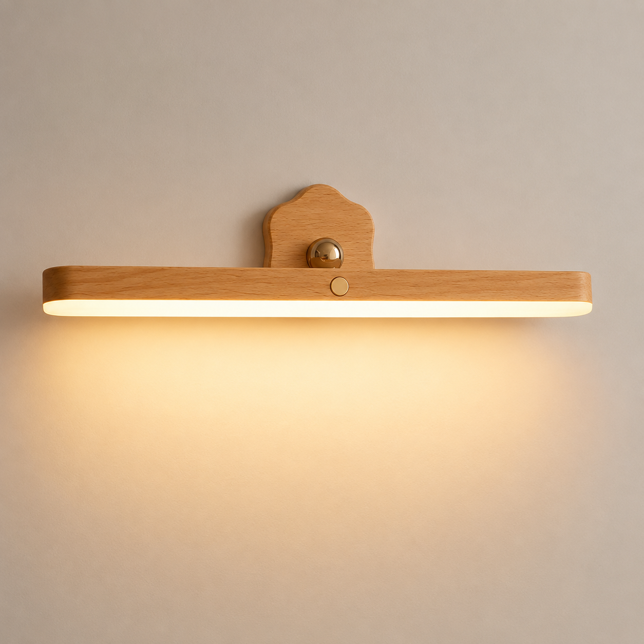 Obrotowa lampa ścienna LED