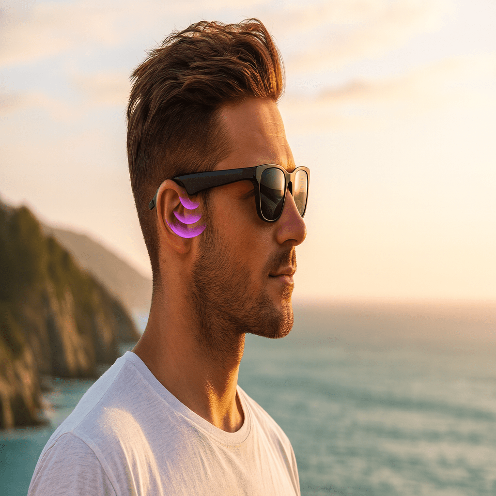 NovaSight Bluetooth Sunglasses With UV Protection And Translation