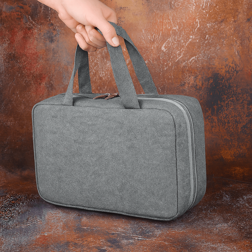 VoyageMate Compact Cosmetic Organizer With Four Compartments