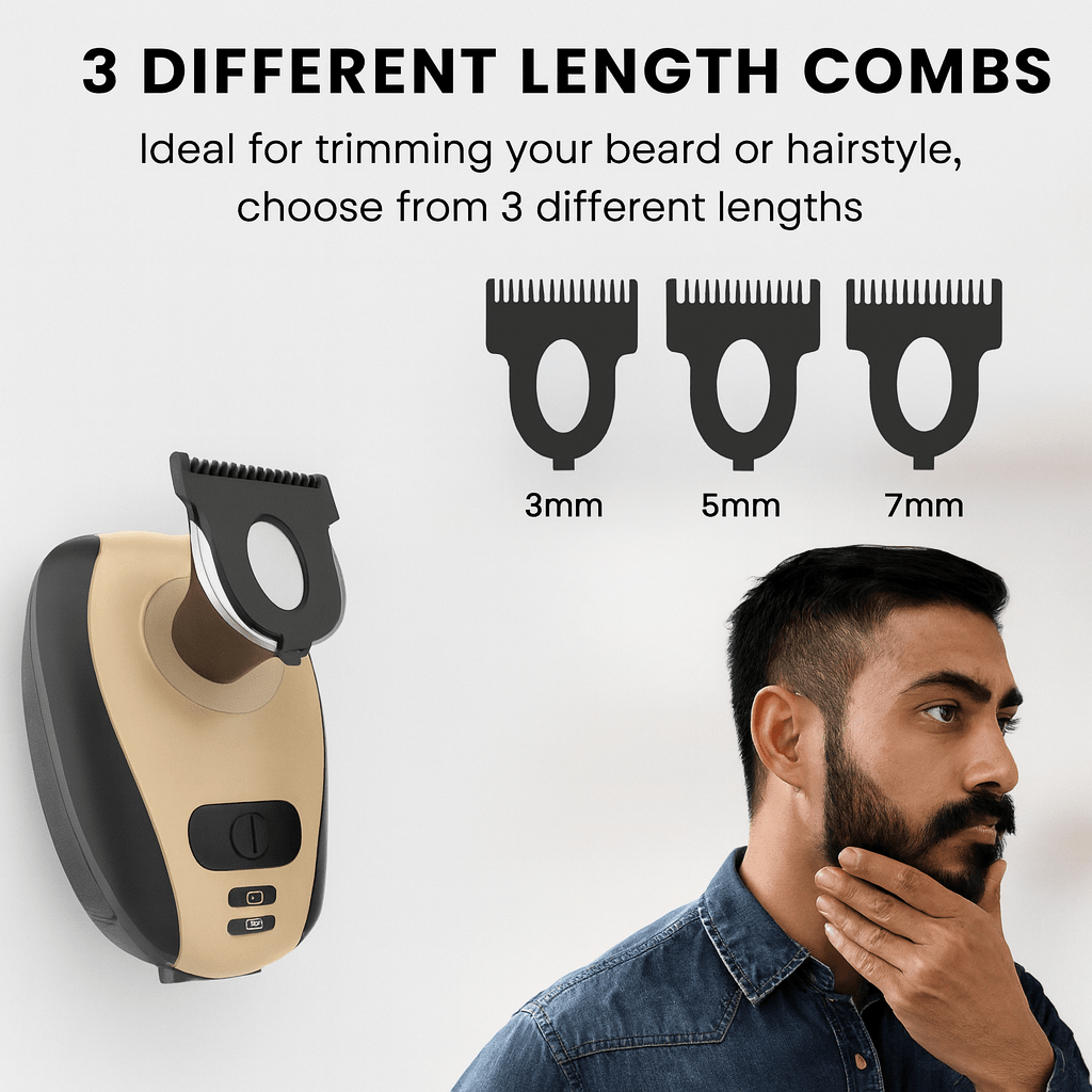 AeroTrim 5-In-1 Electric Shaver For Smooth And Irritation-Minimized Shaving