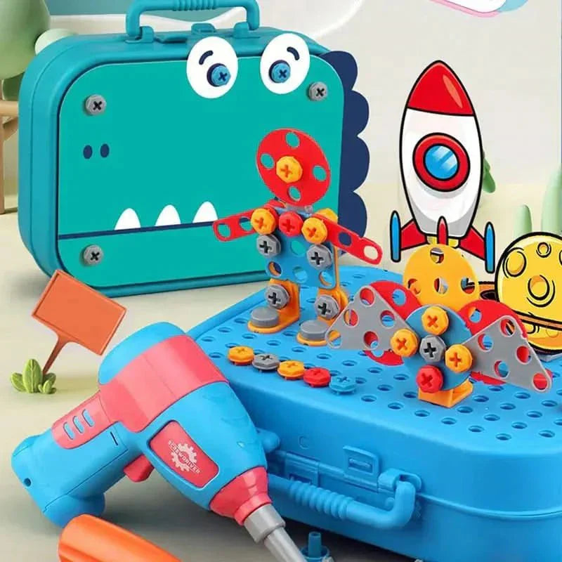 Sada BrightBuild ToolPlay pro batolata Kreativita a učení 211 dílů