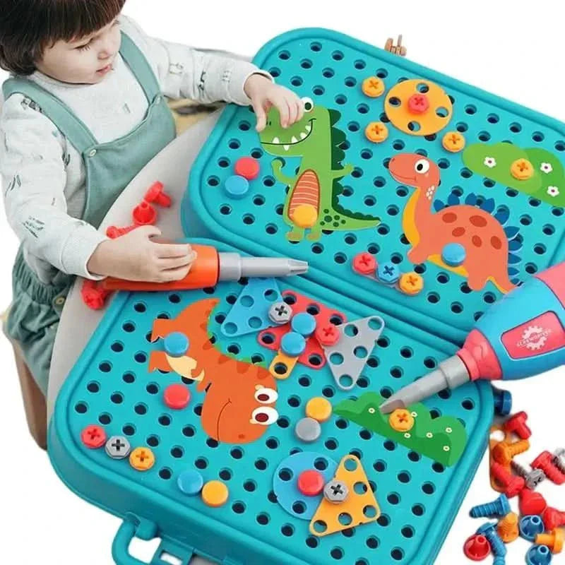 Sada BrightBuild ToolPlay pro batolata Kreativita a učení 211 dílů