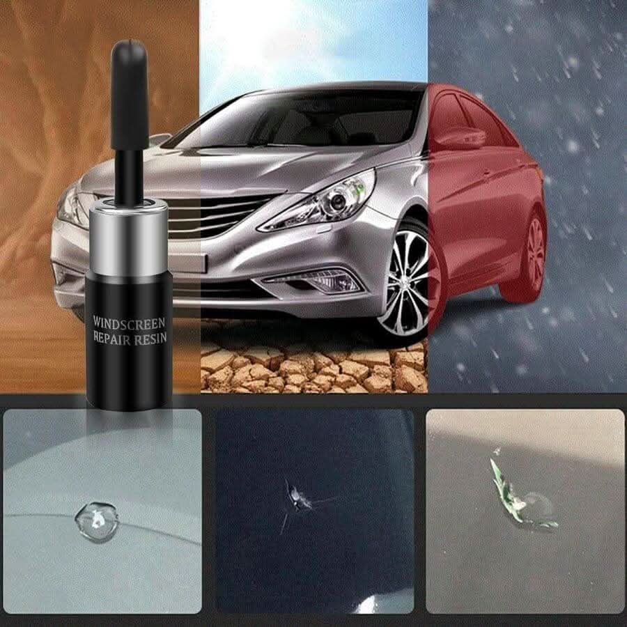 LuminaFix Glass Repair Kit High Strength Clear Vision Restoration