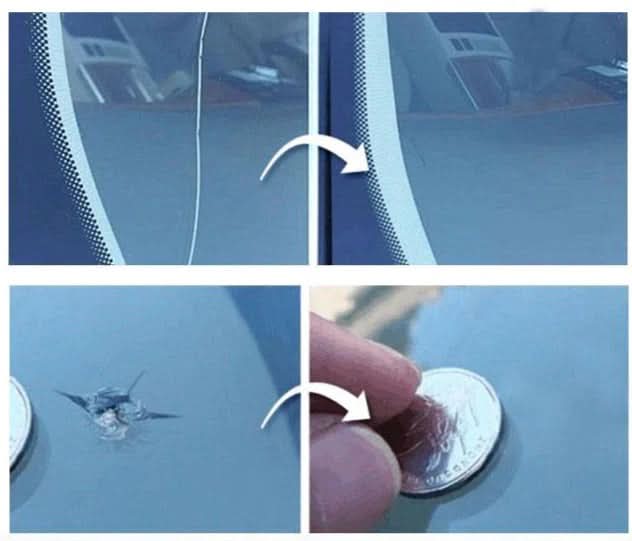 LuminaFix Glass Repair Kit High Strength Clear Vision Restoration