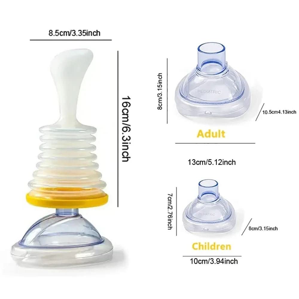 AirGuard Pro Antichoking Device For Quick Airway Aid Safe For All Ages Compact Kit