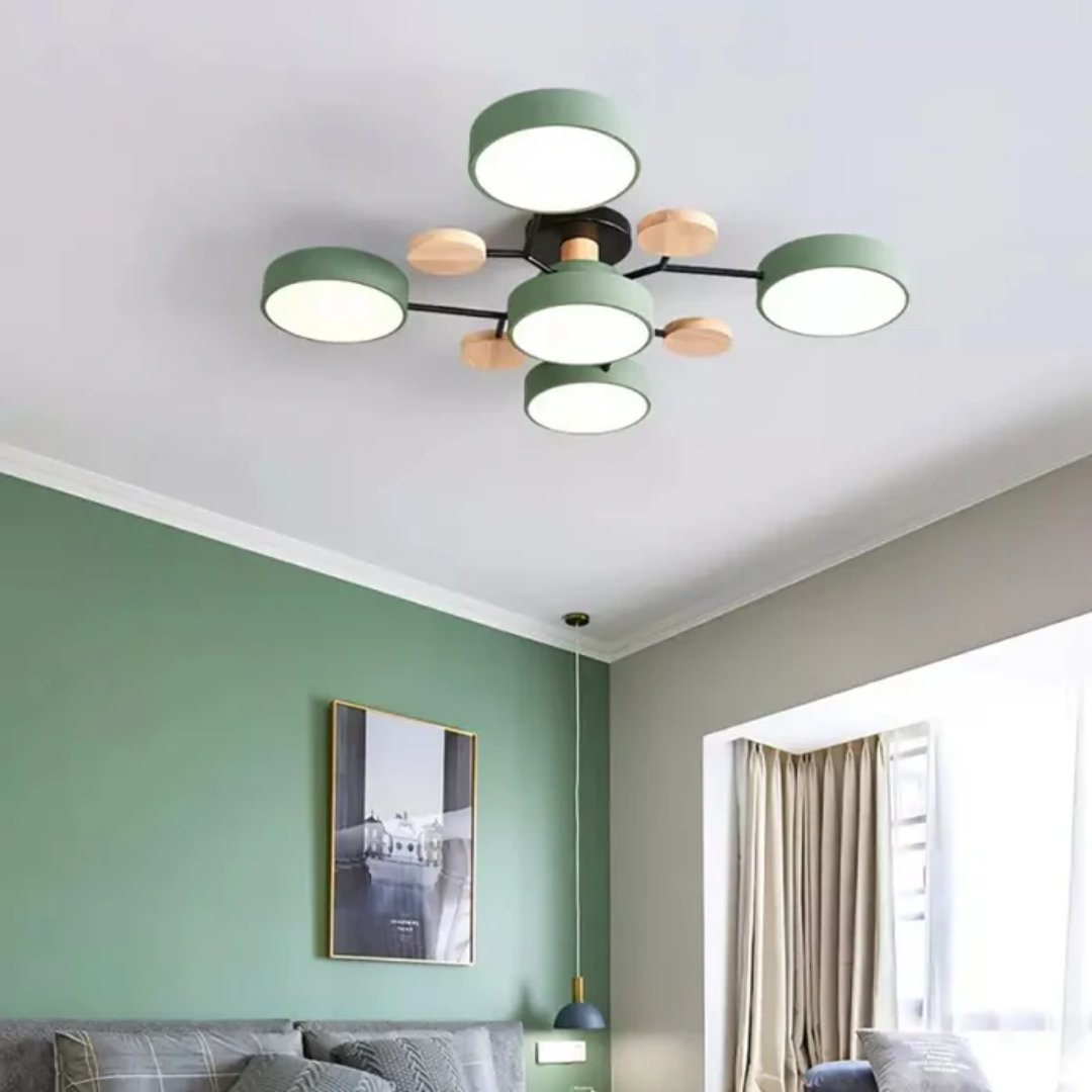 Aurelia Kulaté LED stropní svítidlo Moderní kruhový design