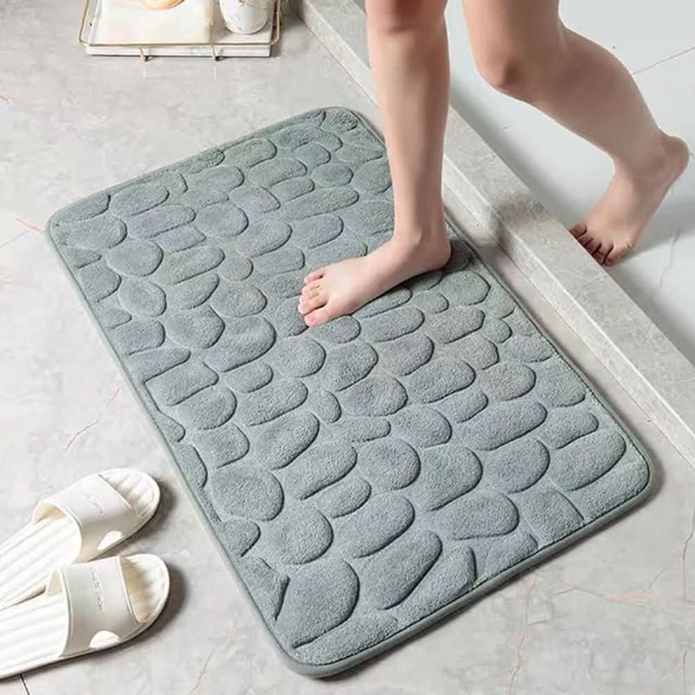 Tappetino Da Bagno Ultra Morbido NimbusStep Con Assorbimento Rapido Dell'acqua E Rivestimento Antiscivolo