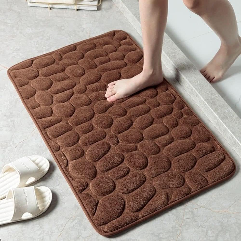 Tappetino Da Bagno Ultra Morbido NimbusStep Con Assorbimento Rapido Dell'acqua E Rivestimento Antiscivolo
