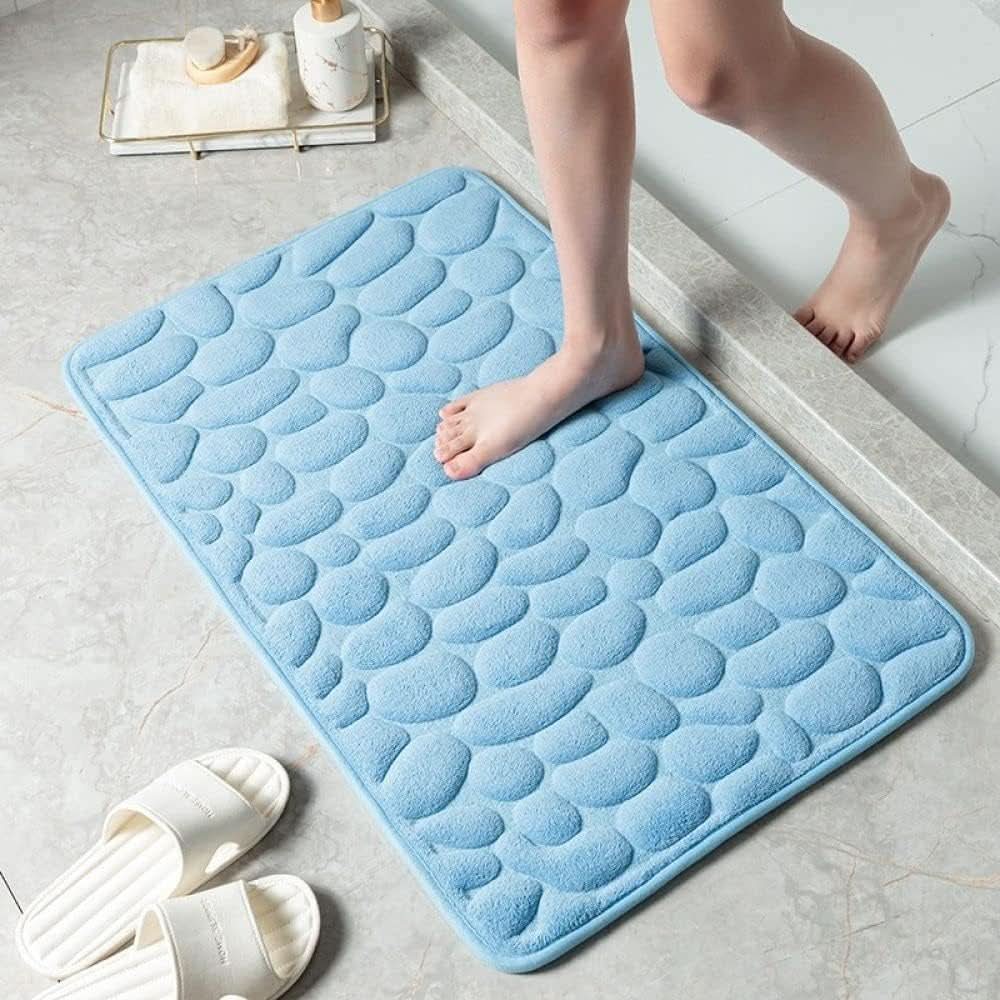 Tappetino Da Bagno Ultra Morbido NimbusStep Con Assorbimento Rapido Dell'acqua E Rivestimento Antiscivolo