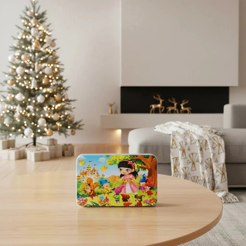 BrightNest 60 Piece Colorful Wooden Puzzle for Kids with Animal and Vehicle Motifs