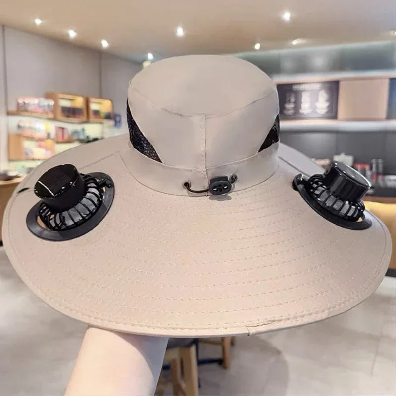 Cooling Outdoor Hat for Men with Wide Brim Design