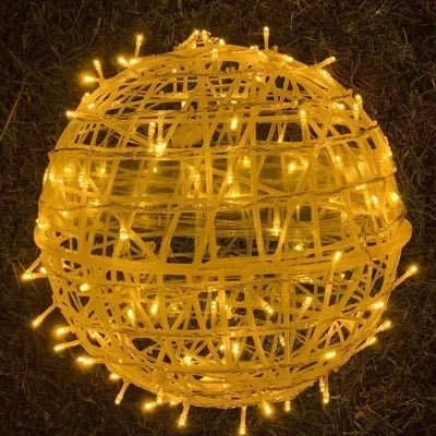 LumaSphere Elegant LED-lyskugle Til Balkon Og Terrasse Stemning