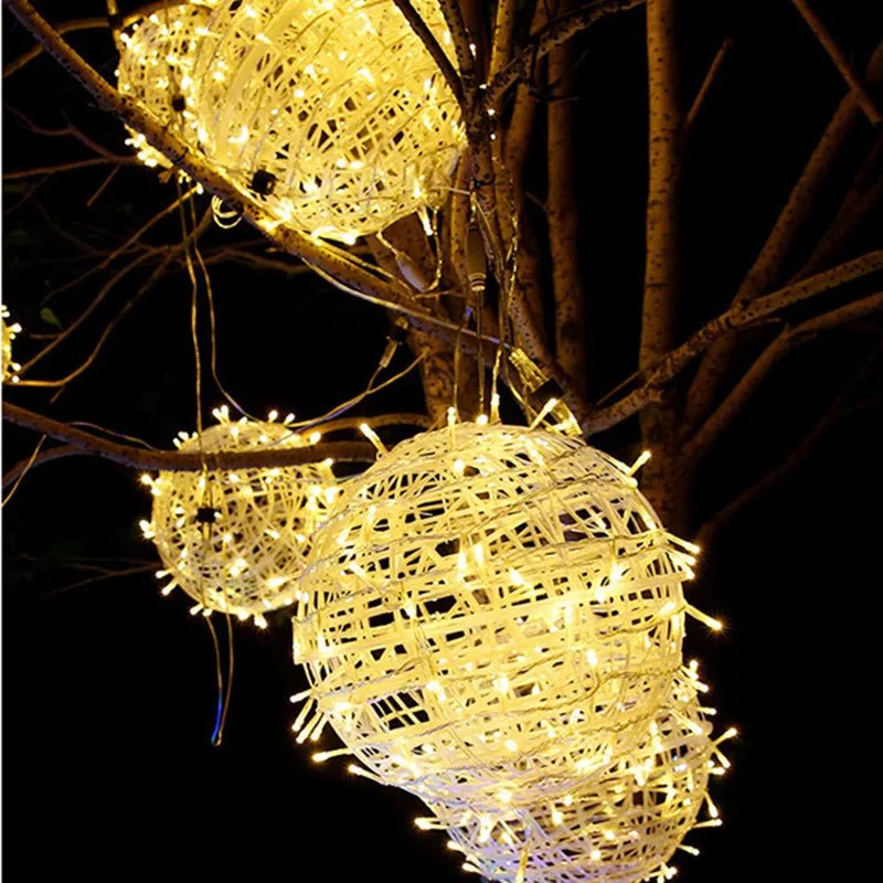 LumaSphere Elegant LED-lyskugle Til Balkon Og Terrasse Stemning