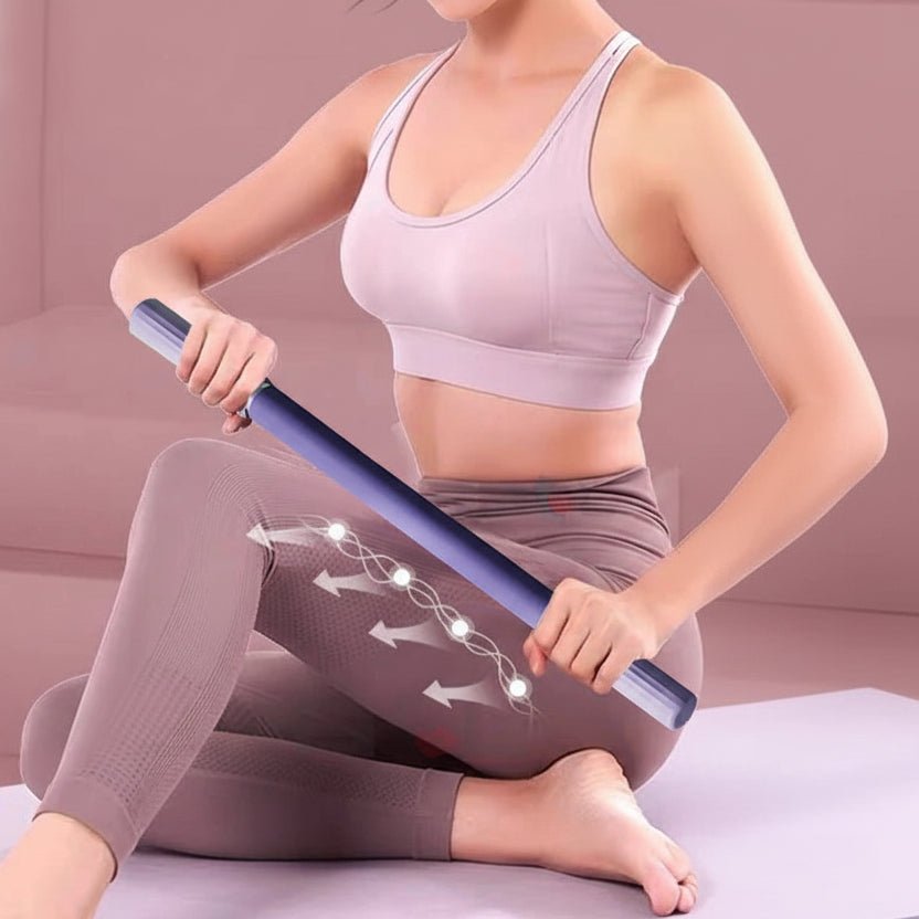 ZenFlex Premium Yoga-Stab Massage-Roller für tiefgehende Gewebelinderung