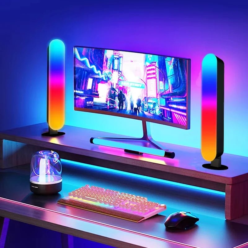 LumaDesk USB RGB-lysskinne med flere farvetilstande