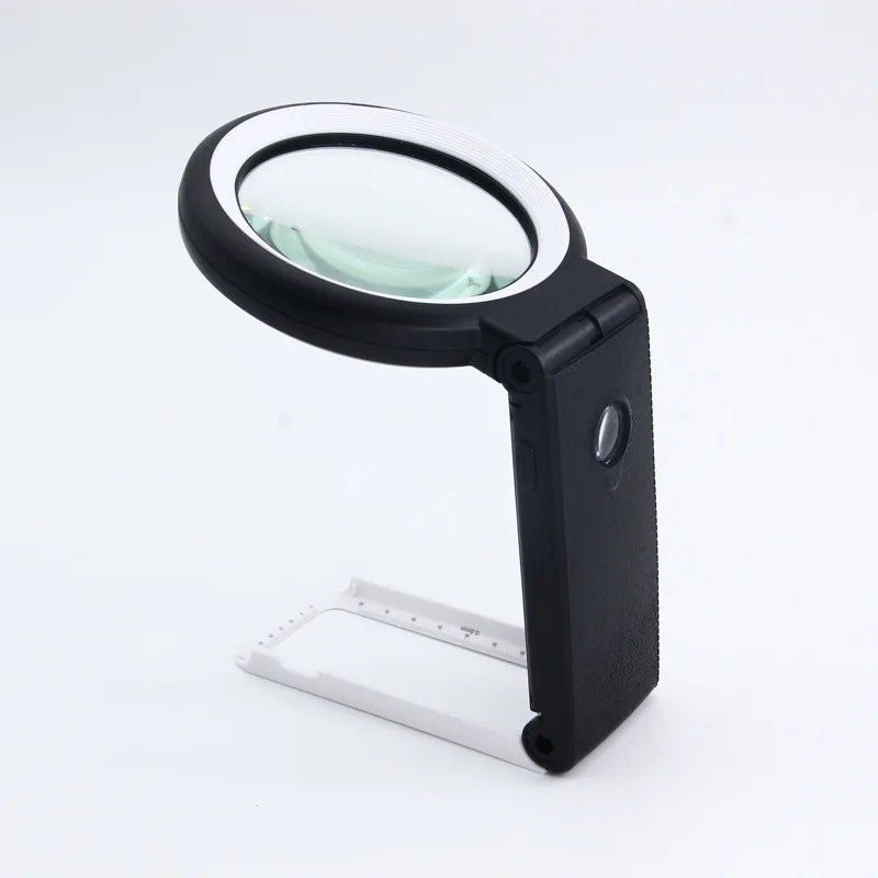NovaScope Højtydende Forstørrelsesglas med 10x og 30x Forstørrelse og 18 LED-lys