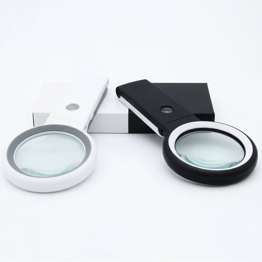 NovaScope Højtydende Forstørrelsesglas med 10x og 30x Forstørrelse og 18 LED-lys